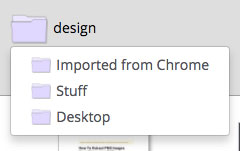 Parent folders